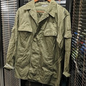 Vintage army style twill utility jacket
